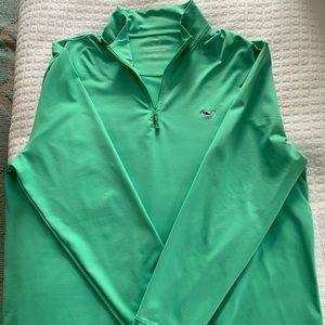 Men’s Vineyard Vines Large Quarter-zip Pull-over
